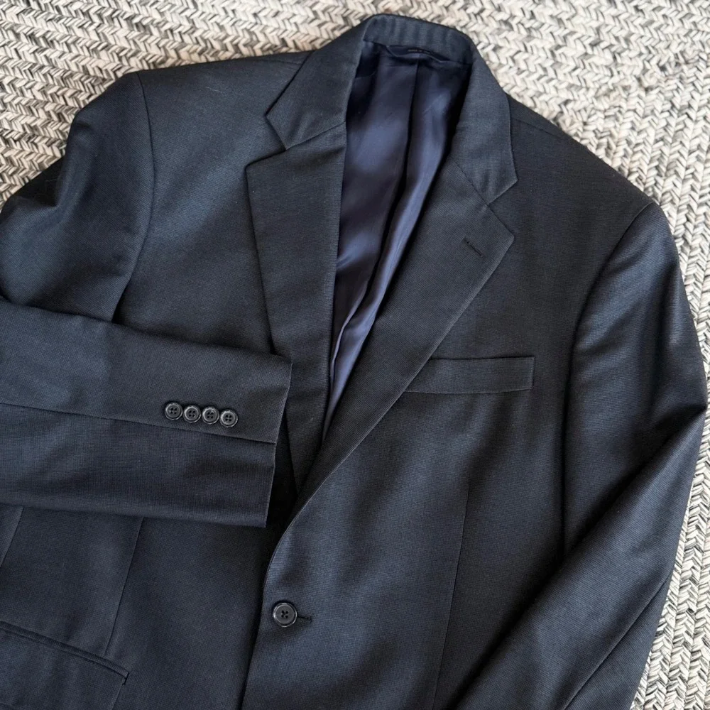 Brooks Brothers Blazer Men 41R‎ Navy 1818 Madison Saxxon Wool USA